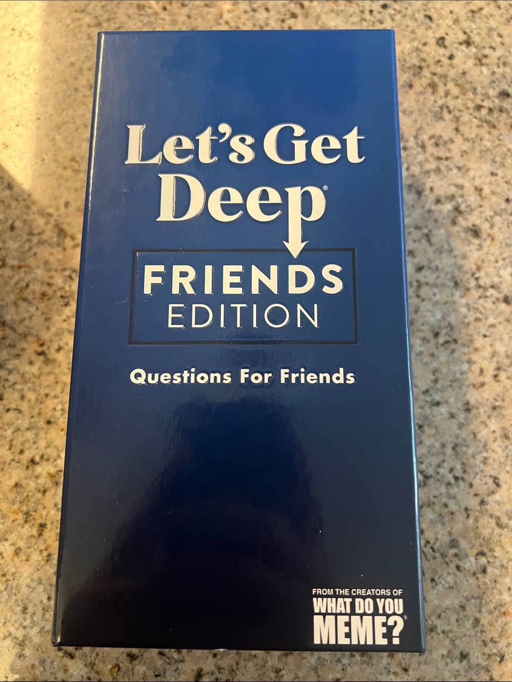 adidas Navy Blue & White Conversation Card Game